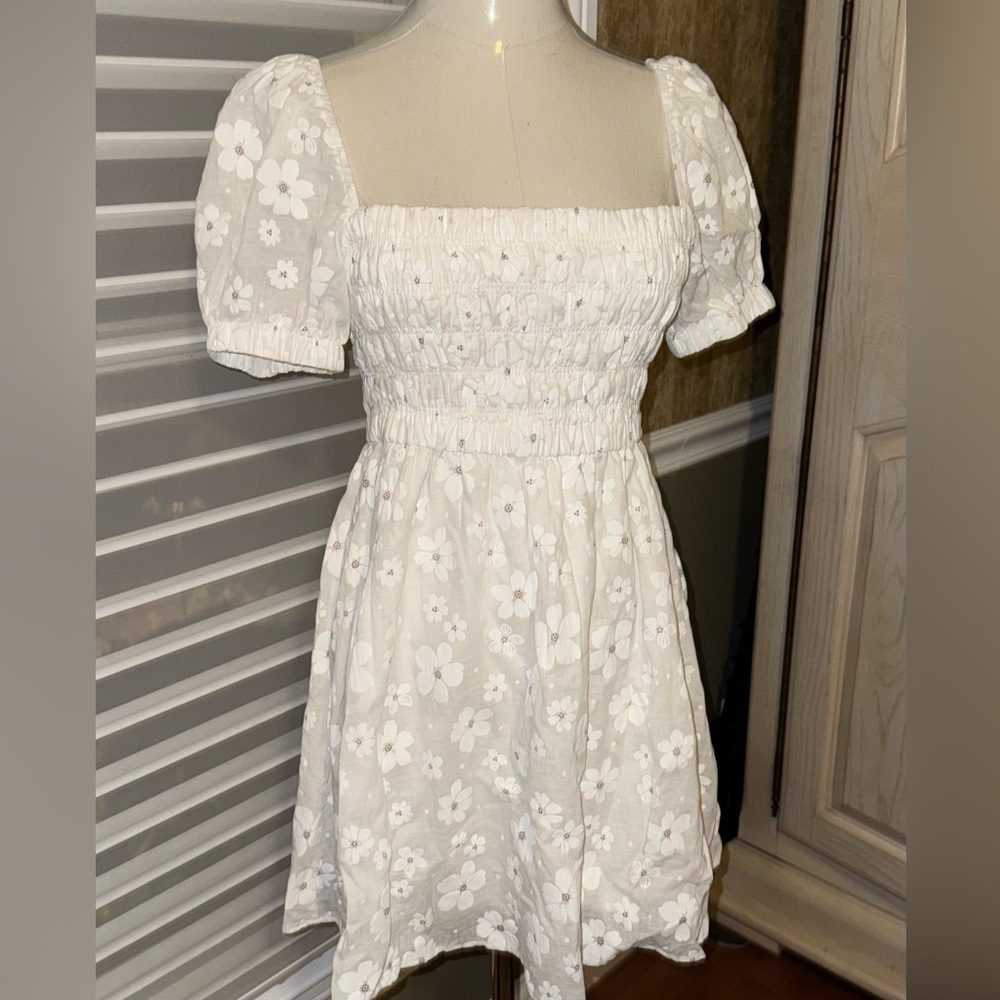 NWT Altar’d State Floral Puff Sleeve Dress